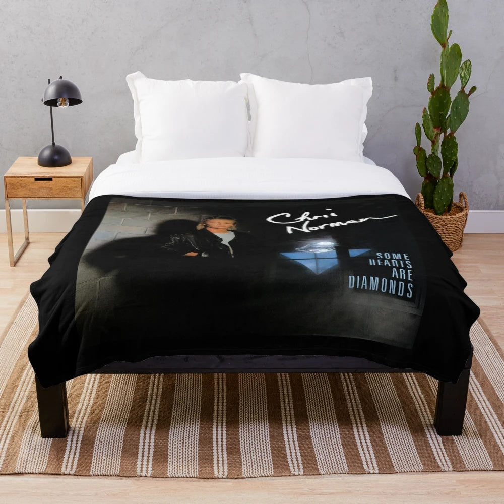 Chris Norman "Some Hearts Are Diamonds" Plush Blanket