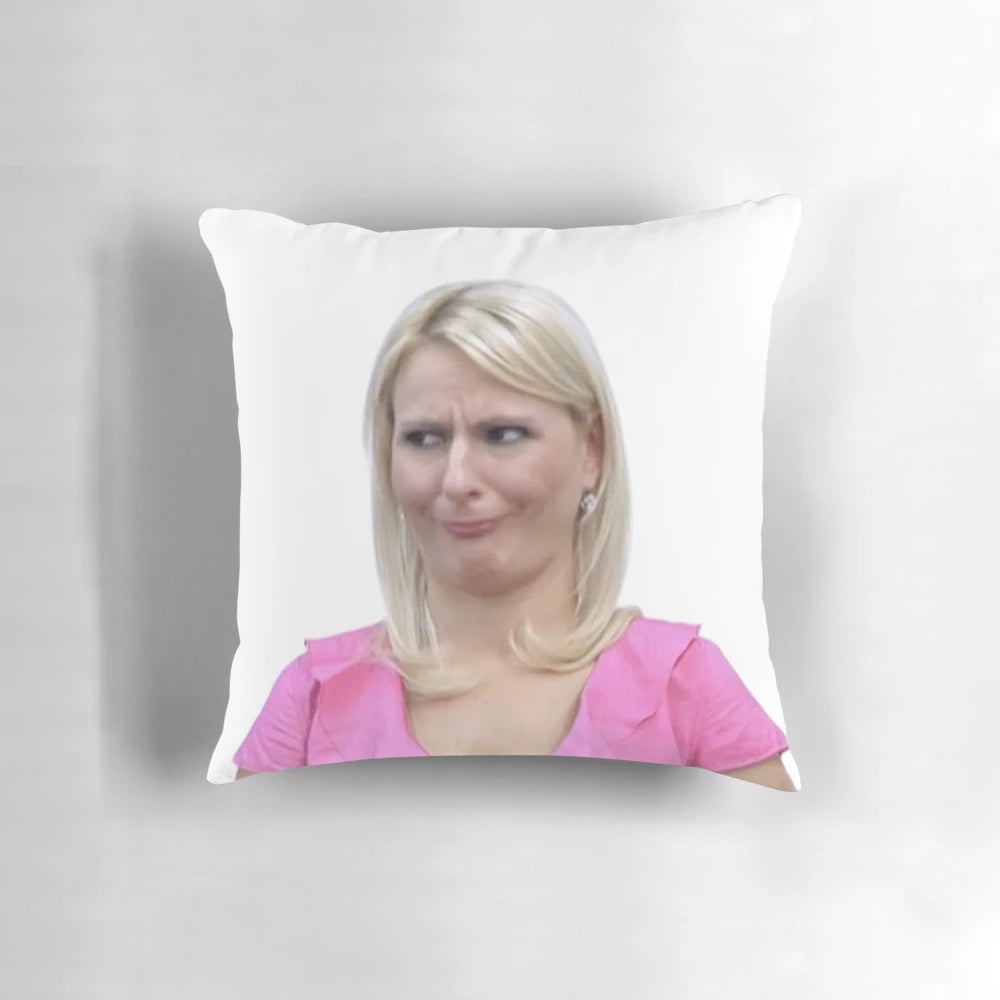 Dance Moms Christi Lukasiak Throw Pillow with Pink Design