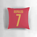 Christiano Ronaldo Portugal National Team Jersey 2023 Decorative Pillow