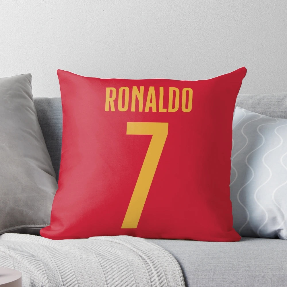 Christiano Ronaldo Portugal National Team Jersey 2023 Decorative Pillow