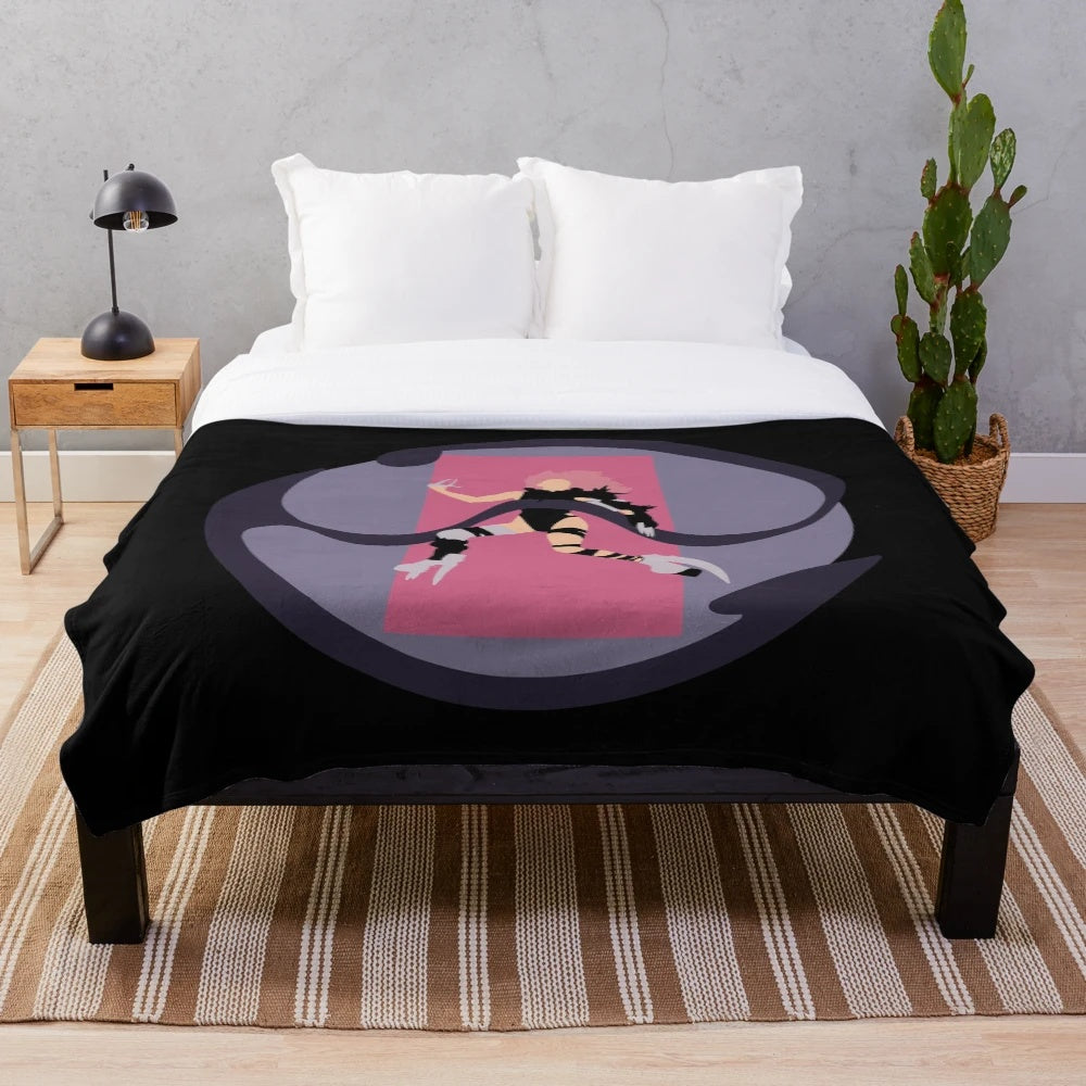 Lady Gaga Chromatica-themed plush blanket