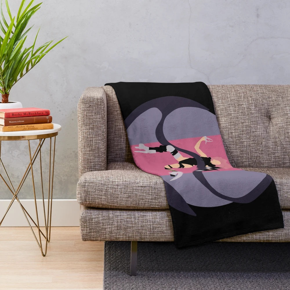 Lady Gaga Chromatica-themed plush blanket