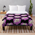 Chucky and Tiffany Bride of Chucky Inspired Plush Blanket