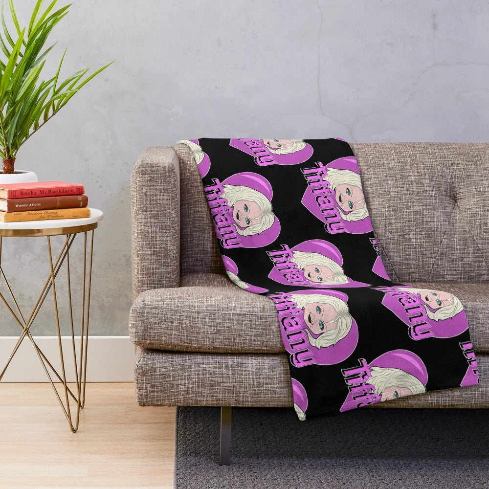 Chucky and Tiffany Bride of Chucky Inspired Plush Blanket