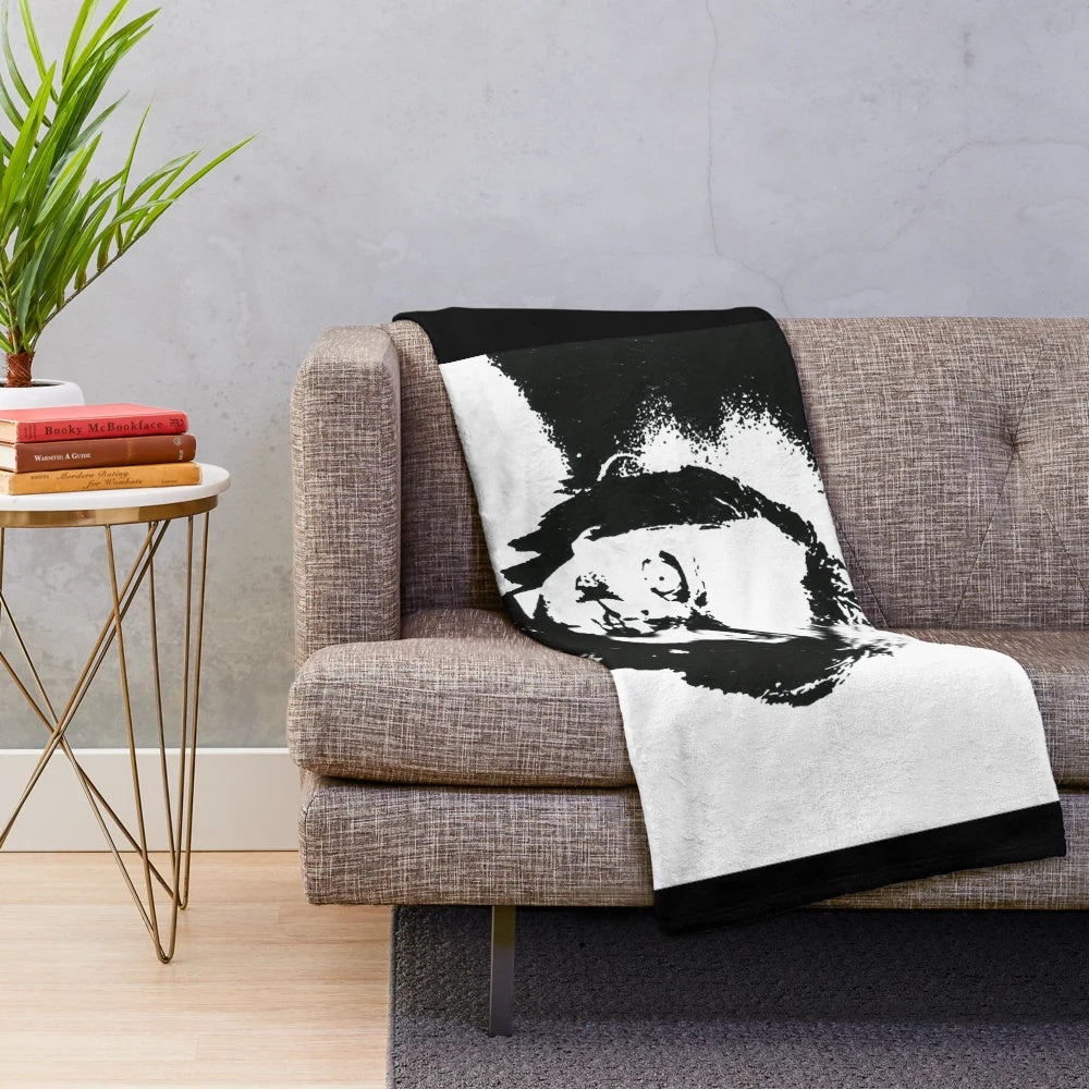 Chucky plush blanket featuring horror icon from Child's Play