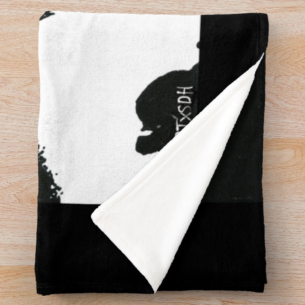 Chucky plush blanket featuring horror icon from Child's Play