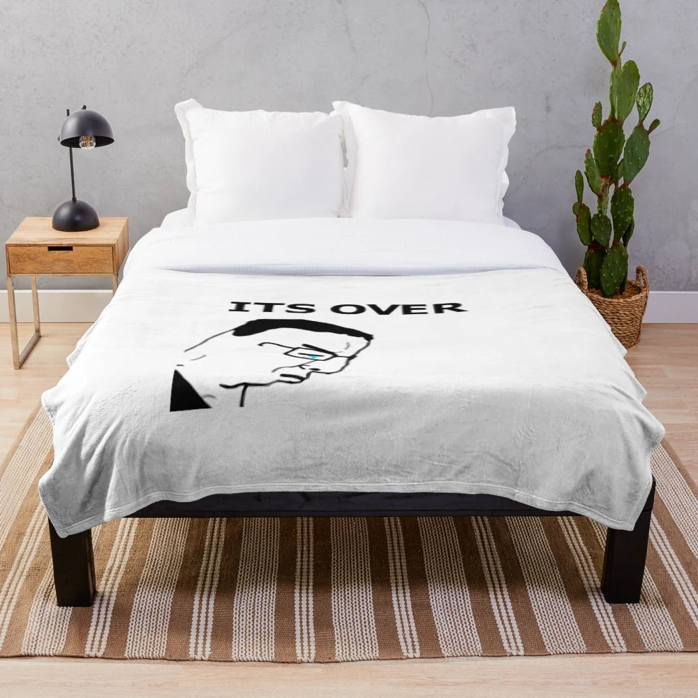Chud meme themed plush blanket