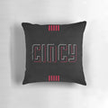 Vibrant Cincinnati Reds City Connect baseball-themed pillow