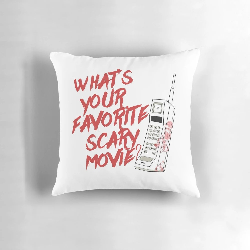 Cindy Horror Movie Themed Pillow