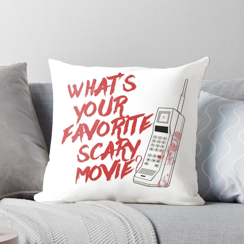 Cindy Horror Movie Themed Pillow