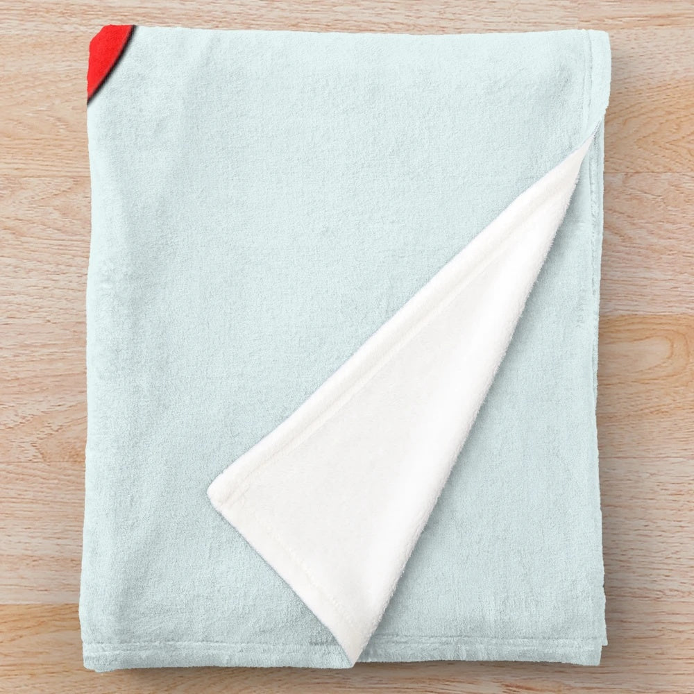 Soft and cozy plush blanket featuring the character Cindy Lou Who from the Grinch story