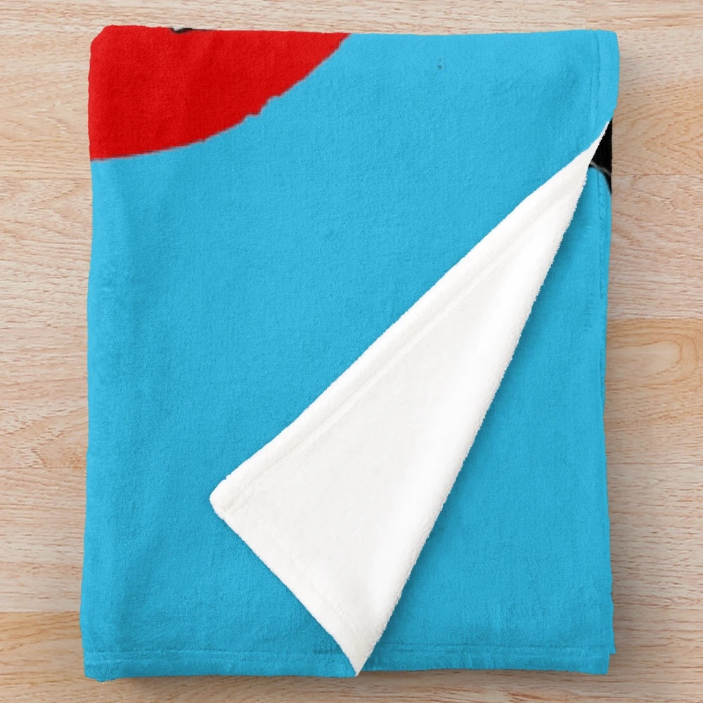8 e mezzo plush blanket with movie-inspired design