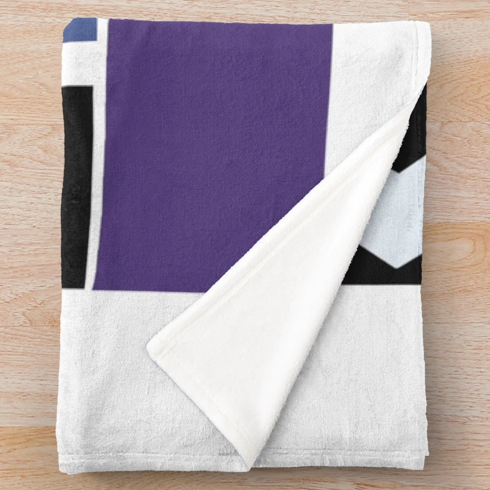 Cinematic plush blanket featuring movie-inspired design