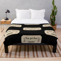 Plush blanket with cinematic design and harry styles harrys house theme