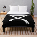 Circa Survive Inspired Plush Blanket with Band Logo