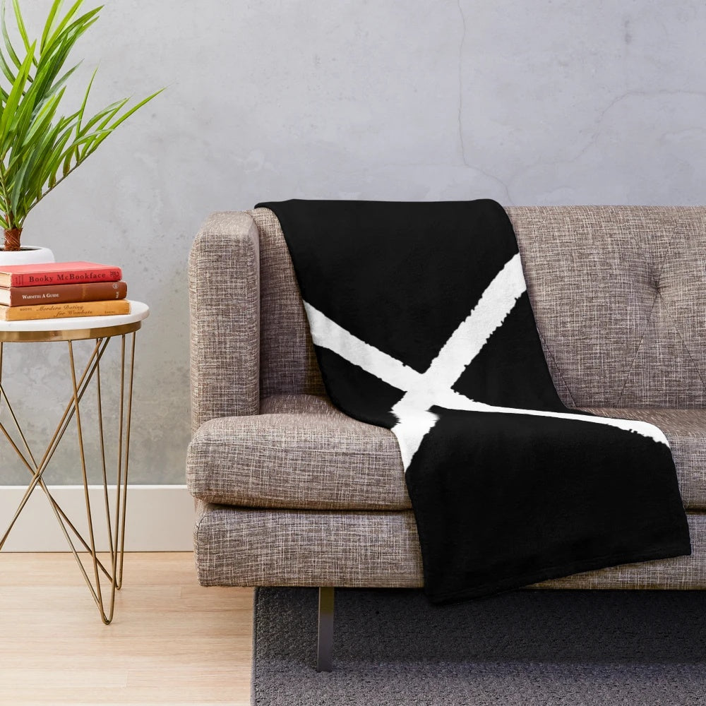 Circa Survive Inspired Plush Blanket with Band Logo