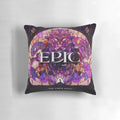 Epic the Musical Circe Saga Pillow featuring characters and imagery from the Greek epic Troy and The Odyssey