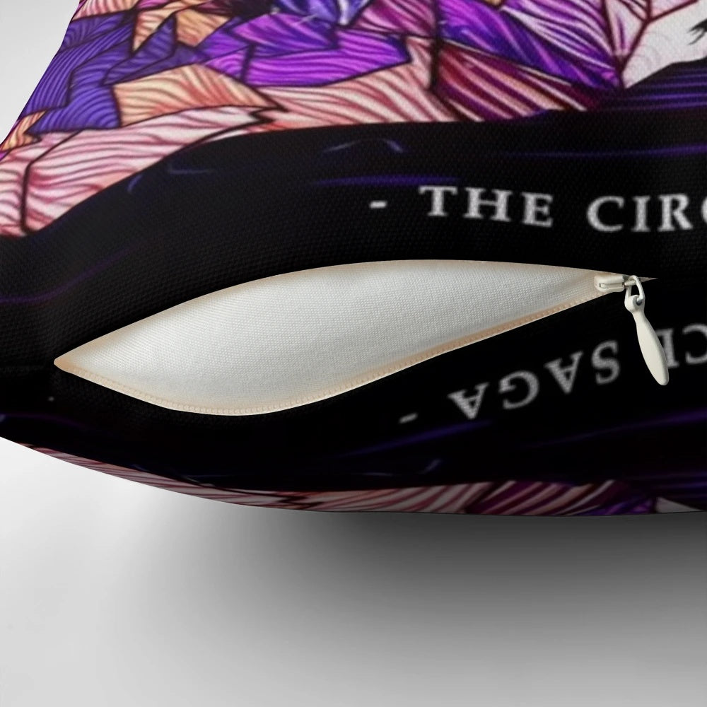 Epic the Musical Circe Saga Pillow featuring characters and imagery from the Greek epic Troy and The Odyssey
