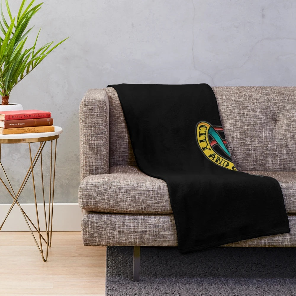 City and Colour logo plush blanket