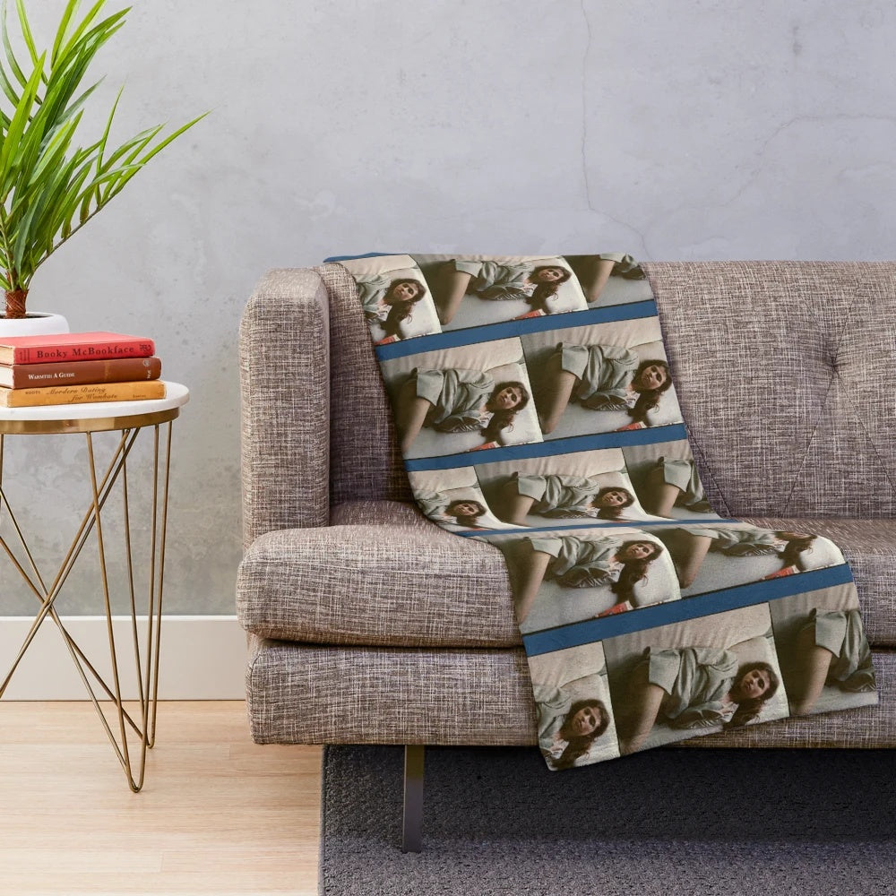Clairo Inspired Plush Blanket - Soft, Cozy Bedroom Pop Music Merchandise