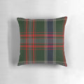 Clan Currie inspired Scottish tartan plaid throw pillow