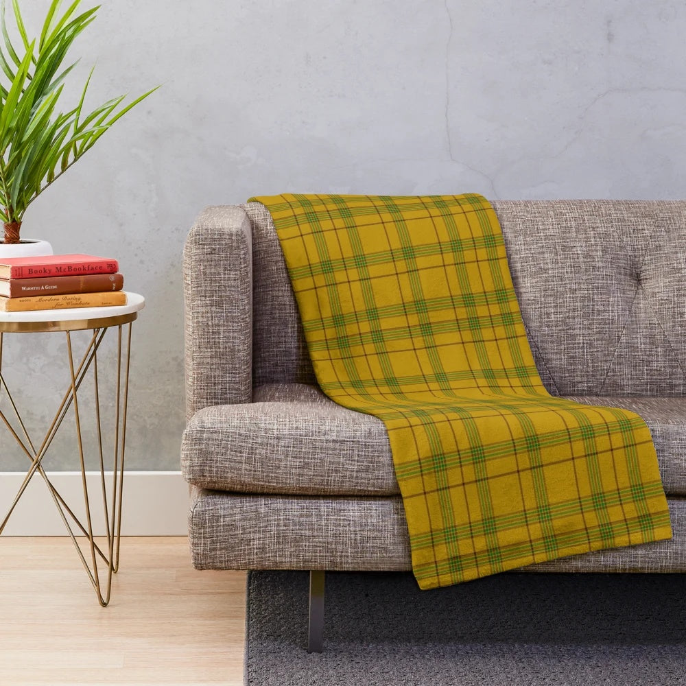 Clan Houston Tartan Plush Blanket