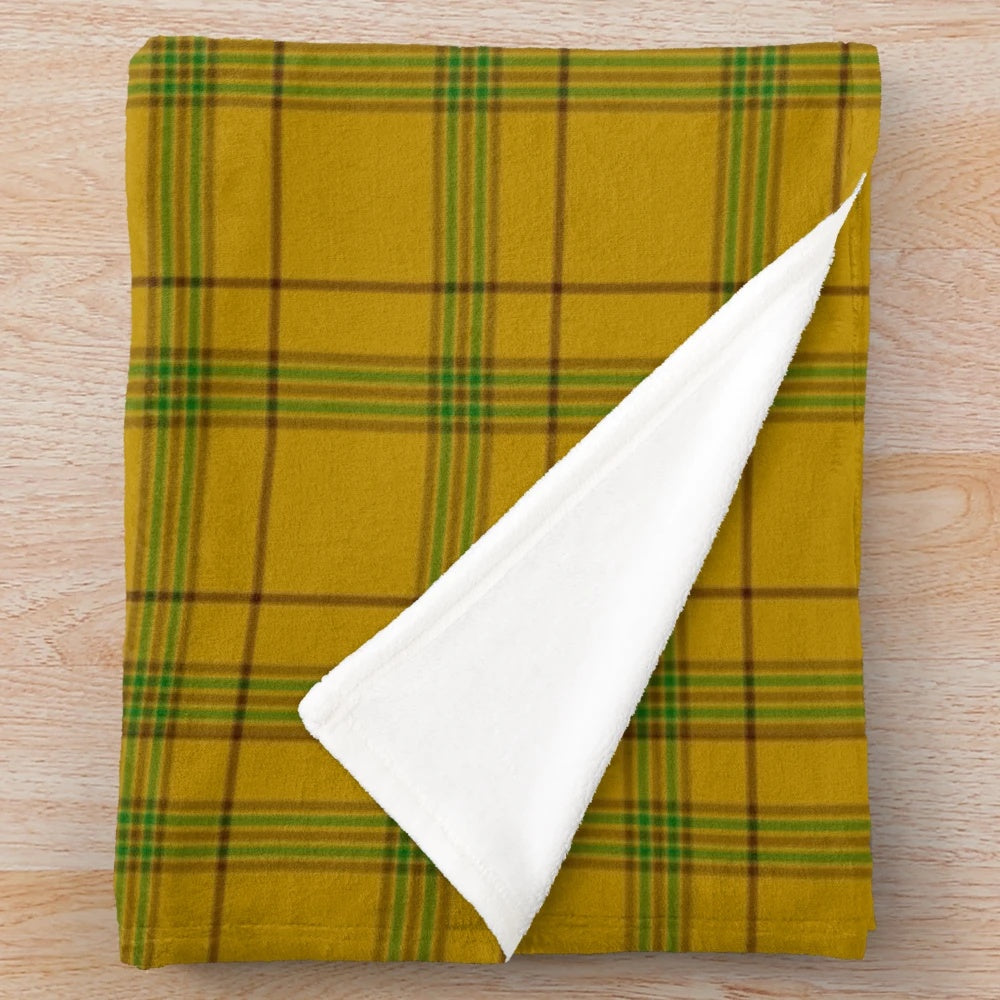 Clan Houston Tartan Plush Blanket