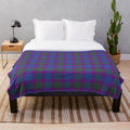 Clan Lang Tartan Plush Blanket