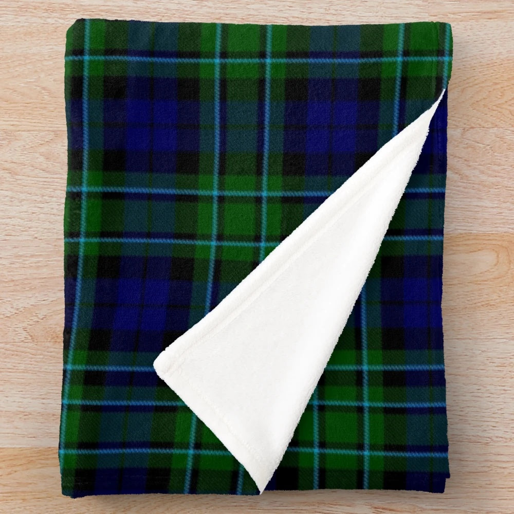 Clan MacCallum Tartan Plush Blanket