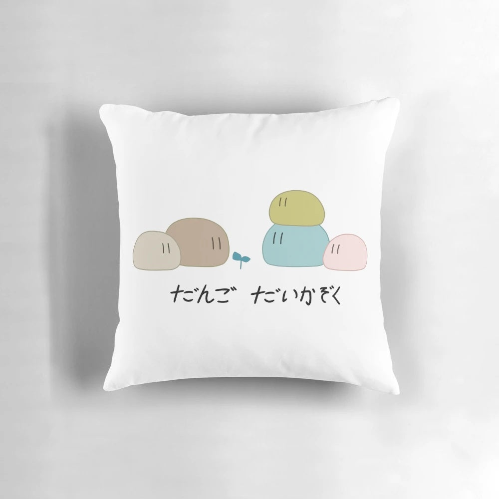 Clannad Dango Daikazoku anime-inspired soft plush pillow for home decor