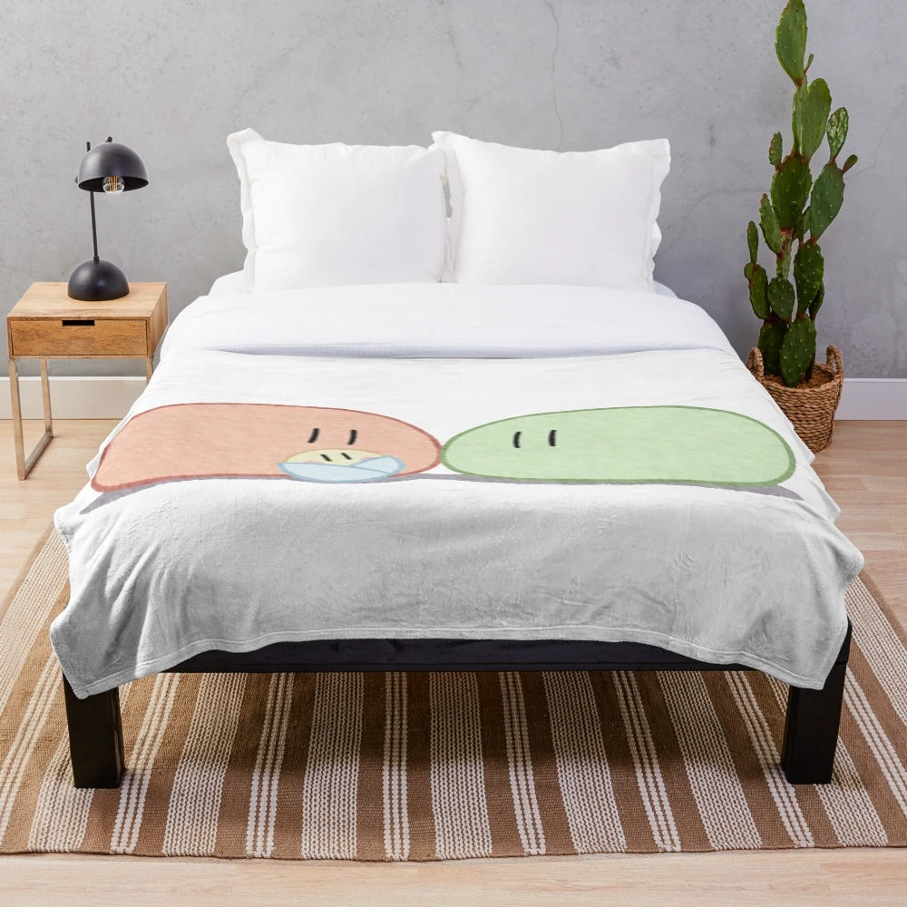 Clannad Dango Daikazoku plush blanket
