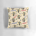 Claptrap CL4P-TP inspired pattern pillow, featuring the iconic robot character from the Borderlands video game series.