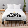 Clash of Clans inspired plush blanket featuring game elements and Cthulhu/Lovecraft imagery