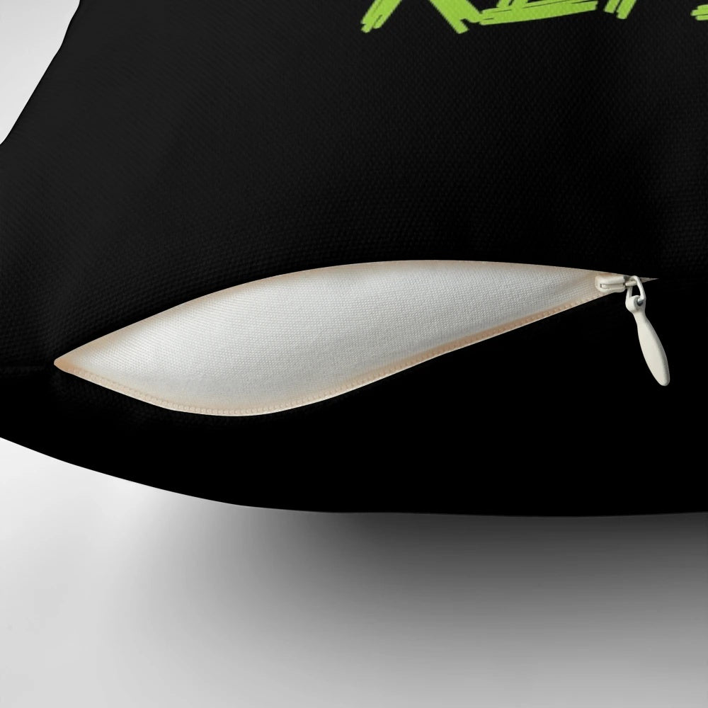 Clash of Clans Pillow with Hog Rider and "Eat Sleep Clash Repeat" Design