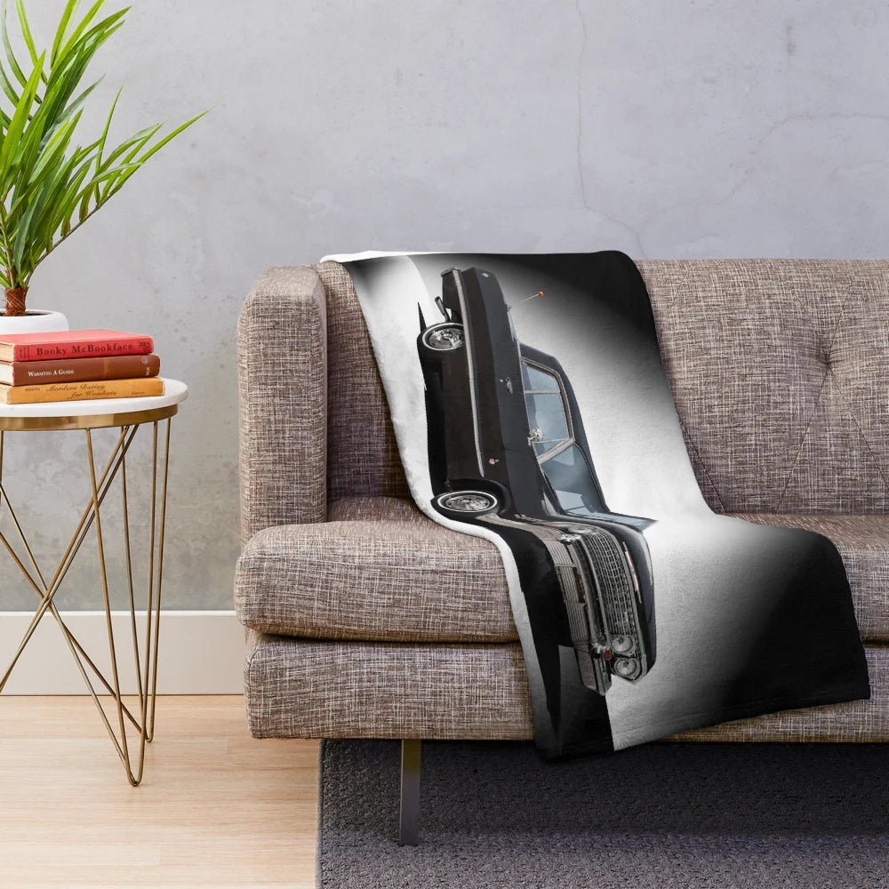 1963 Chevrolet Impala SS Inspired Plush Blanket