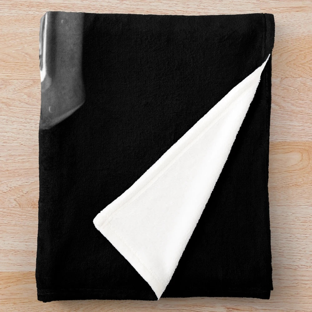 1972 Chevy Chevelle black plush blanket