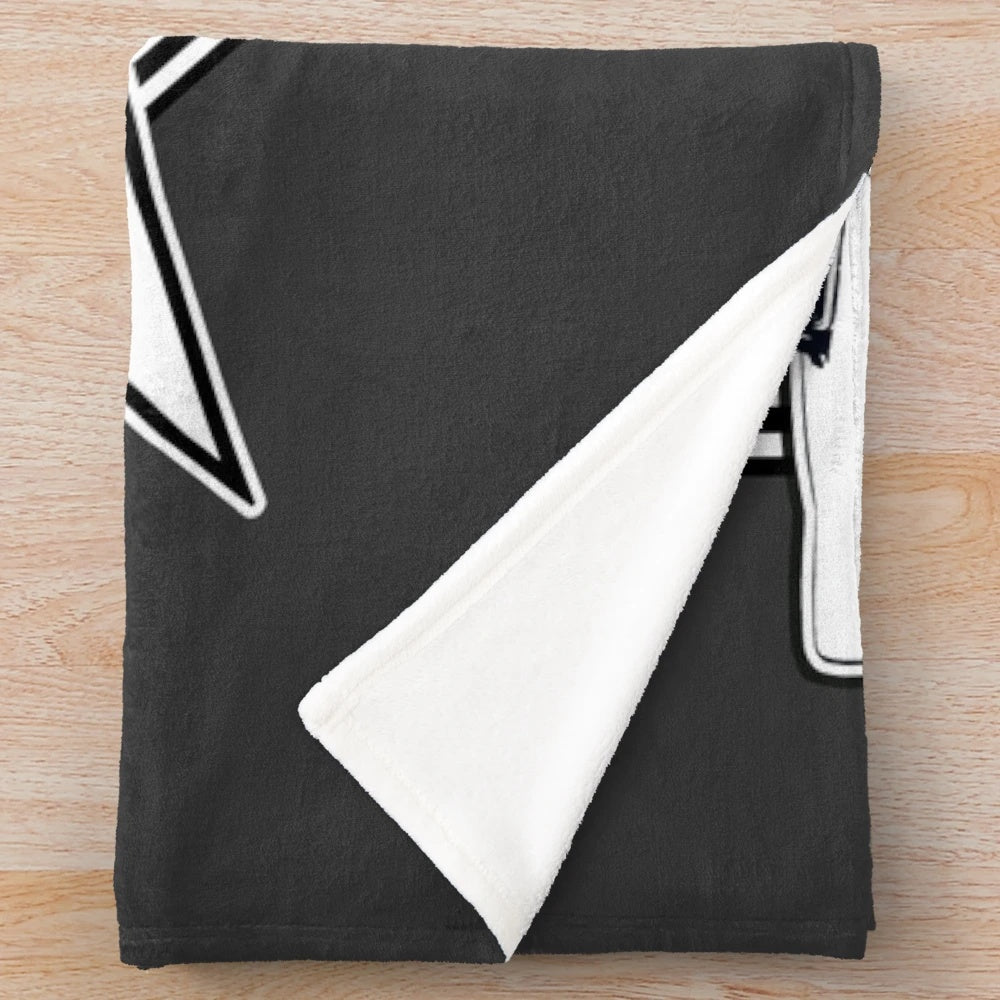 55 Chevy Bel Air plush blanket with classic car graphic