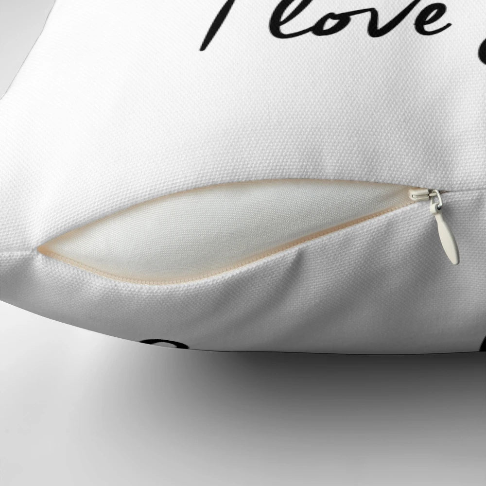 10 Things I Hate About You movie-inspired pillow design