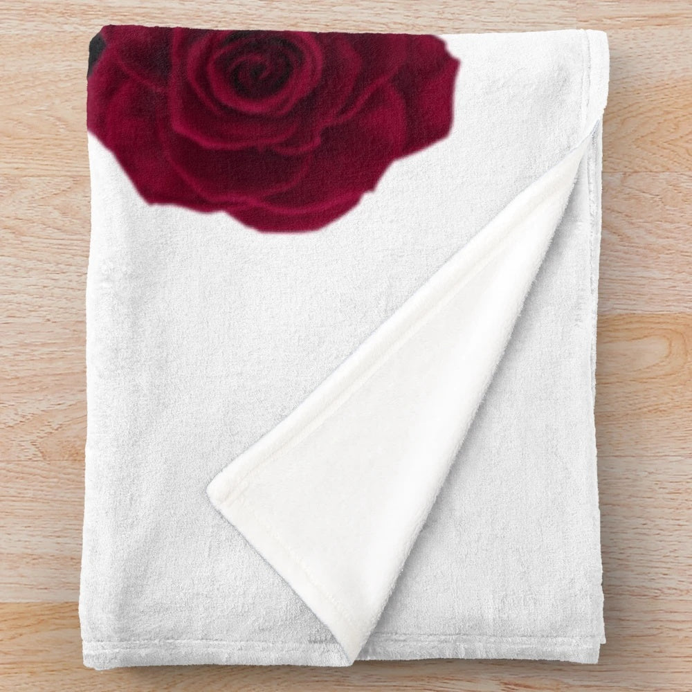 Classic Aesthetic Cinema Portrait Plush Blanket