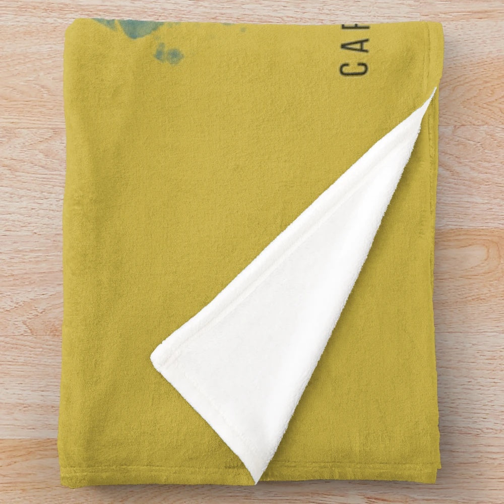 Plush blanket featuring the classic Alfred Hitchcock movie North by Northwest