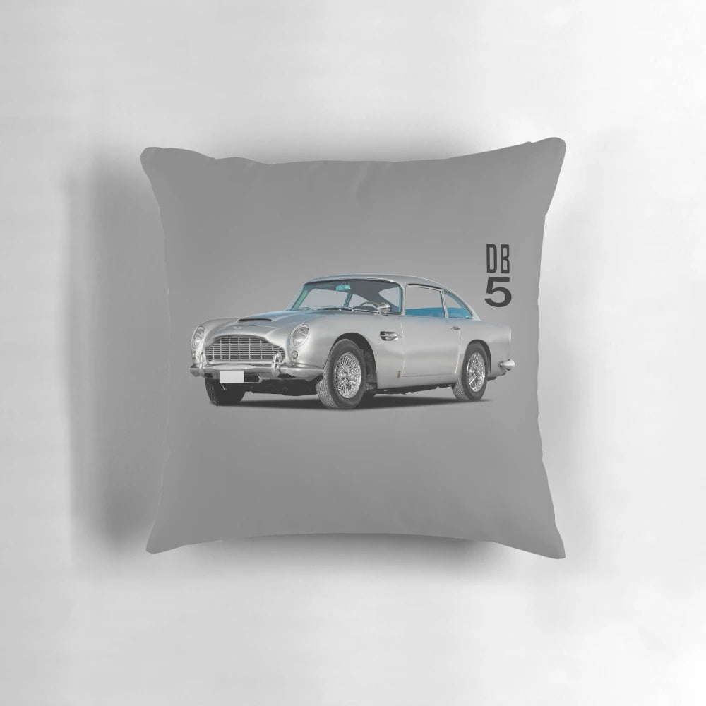Classic Aston Martin DB5 Inspired Pillow