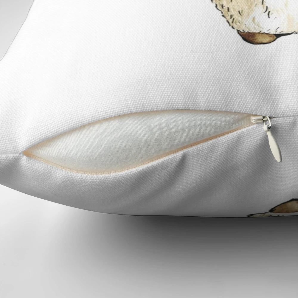 Soft, plush Peter Rabbit pillow inspired by the beloved Beatrix Potter children's book