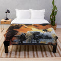 Casablanca (1942) movie inspired plush blanket