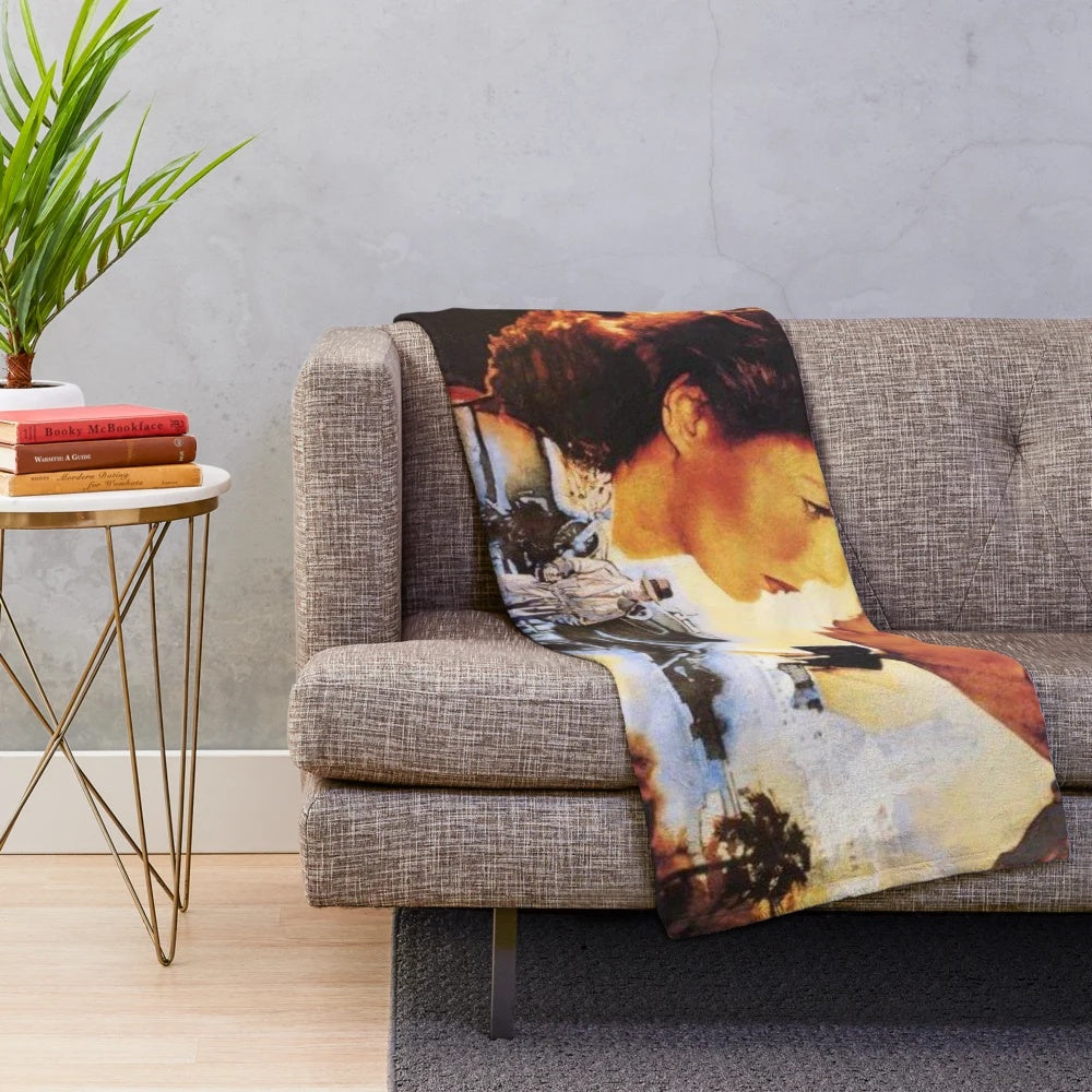 Casablanca movie inspired plush blanket