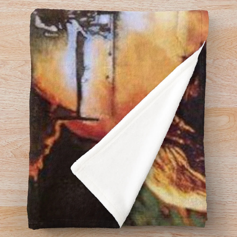 Casablanca movie inspired plush blanket