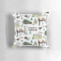 Soft, plush pillow featuring a Christmas-themed design inspired by the classic National Lampoon's Christmas Vacation movie.