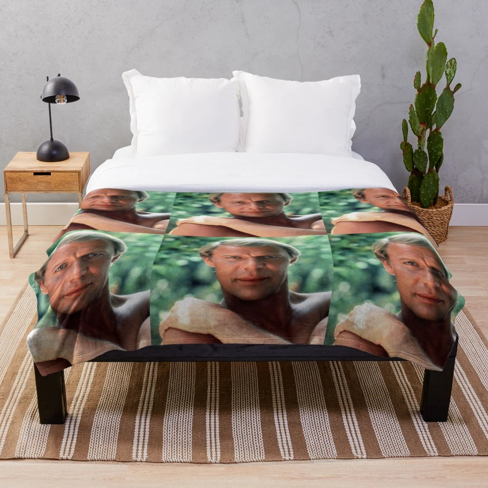Classic David Soul Plush Blanket