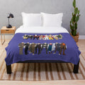 Classic Doctor Who Inspired Plush Blanket