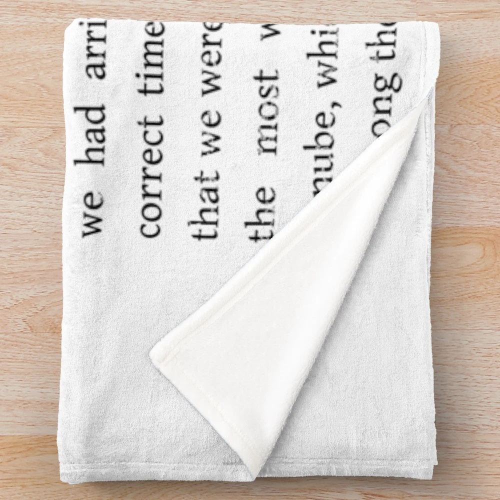 Classic gothic Dracula plush blanket with literary horror design