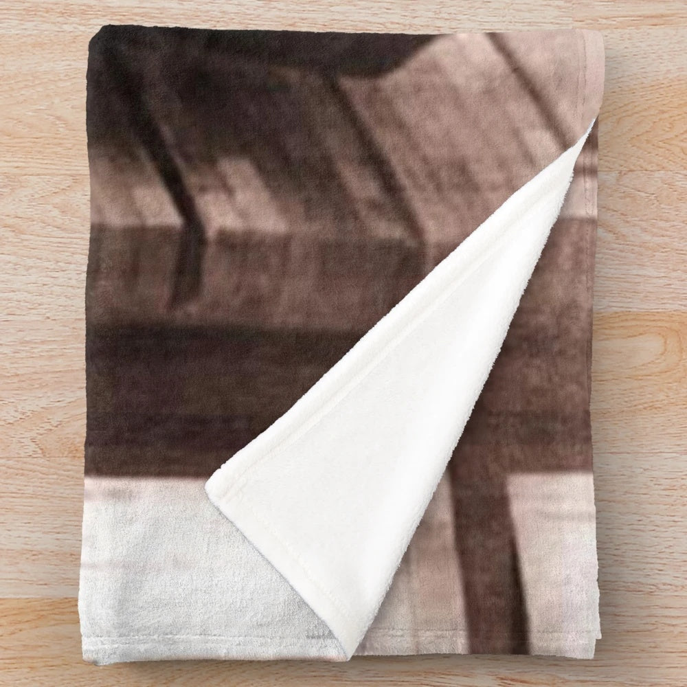 Classic Hollywood Plush Blanket with Silver Screen Inspired Design